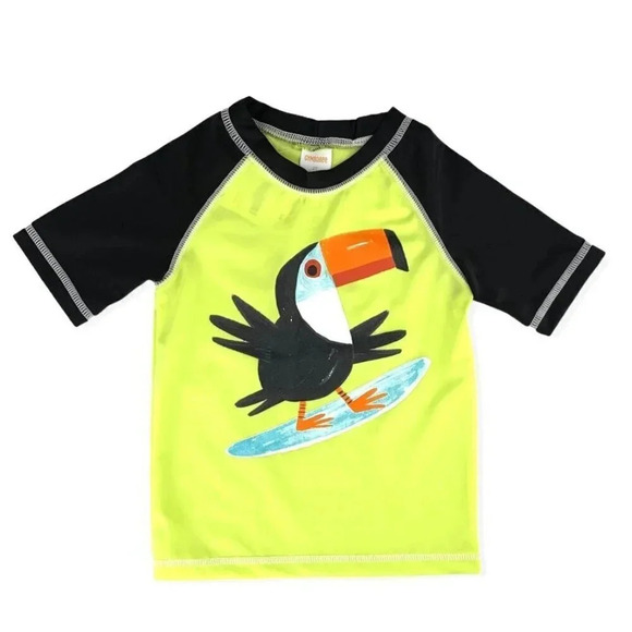 Gymboree Little Boy Tucan RashGuard Swimwear - Picture 1 of 6